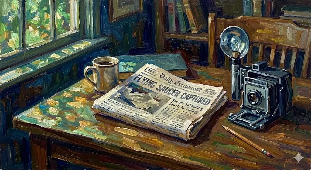 Overview image for What the First Roswell Newspaper Story Shows