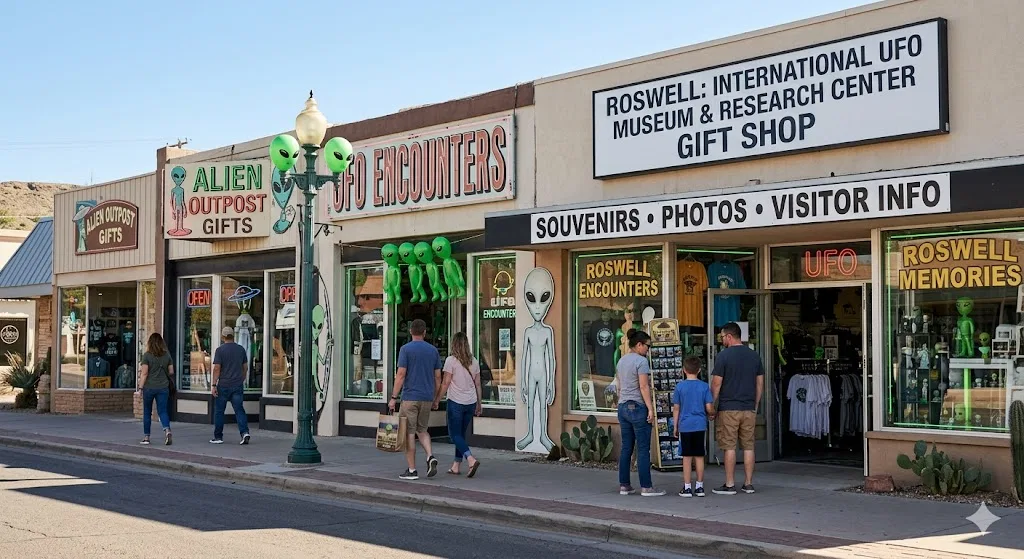 Overview image for How Roswell Became an Alien Tourism Town