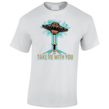 Listing image for Roswell T Shirt Aliens DTG Conspiracy Spacemen Funny Birthday UFO Take Me With